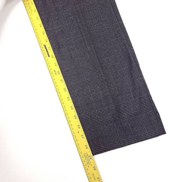 J Crew Thompson Dress Pants Mens 33x29 Wool Blend Glenn Plaid Gray EUC - Picture 7 of 9